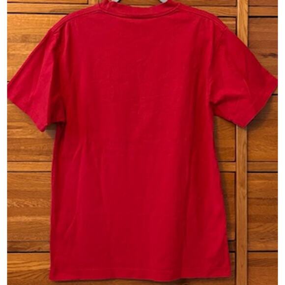 Vintage Disney Chip 'n Dale T-Shirt Red Character Graphics Brown Unisex - Picture 3 of 5